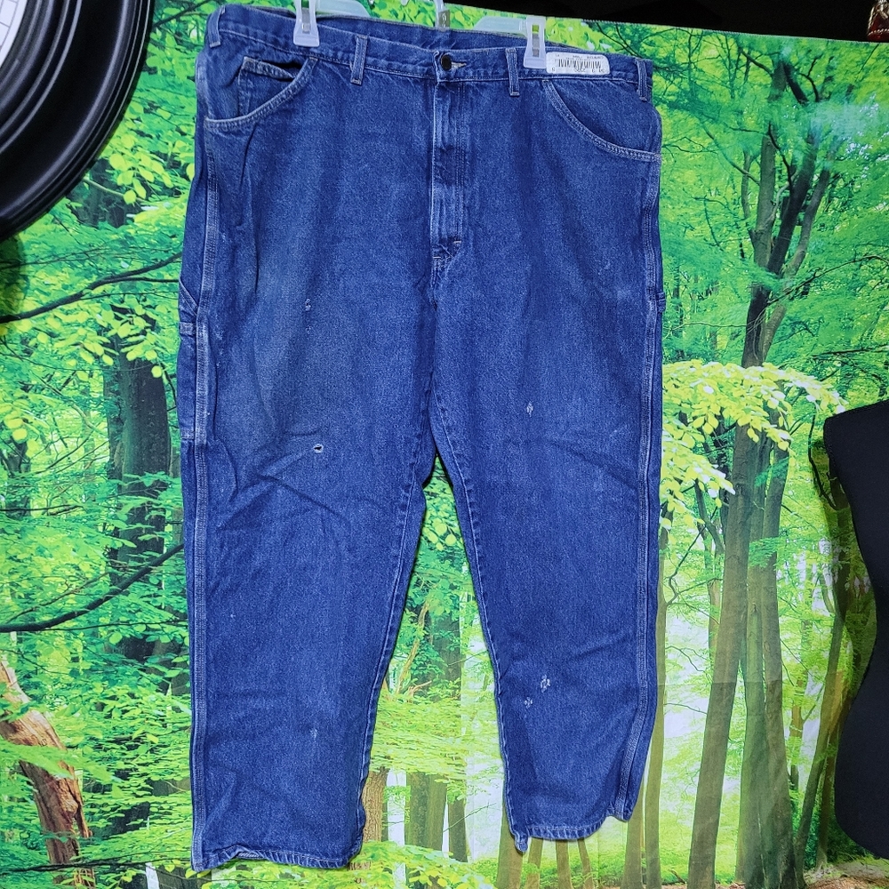 (3302-3)Dickies, Mens Denim Distressed,Jeans. Size 44x30,